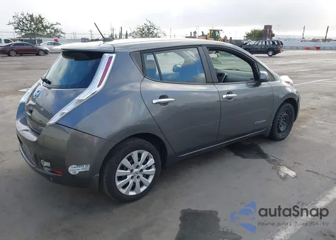 2016 Nissan Leaf S из США, поврежденный, VIN 1N4BZ0CPXGC313871